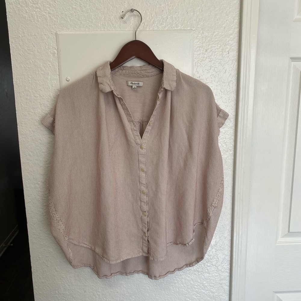 Madewell Central Striped Button-Down - image 3